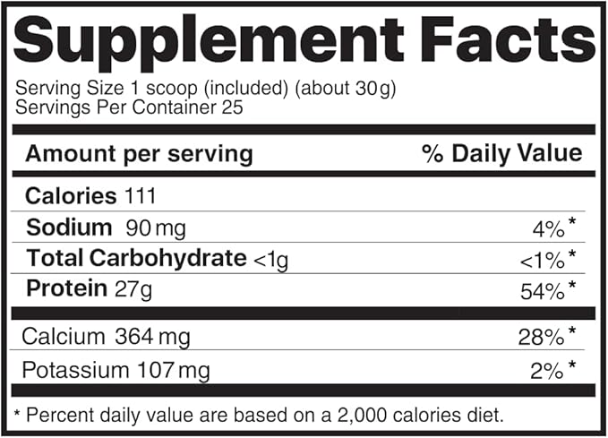 Believe Supplements - Flavored Isolate (Dark Chocolate)