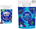 OLLY Sleep &amp Men's Multivitamin Gummies Melatonin Vitamins 120 Count