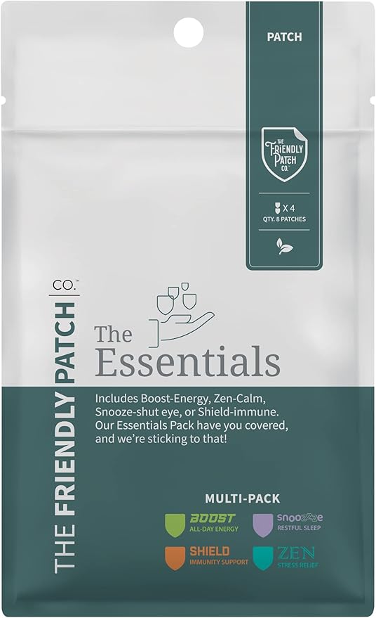 The Friendly Patch Travel Essentials Multi-Pack -8 Patches +Snooze-28 Patches