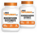 Magnesium Glycinate Capsules 240ct + Ashwagandha Capsules 240ct Bundle