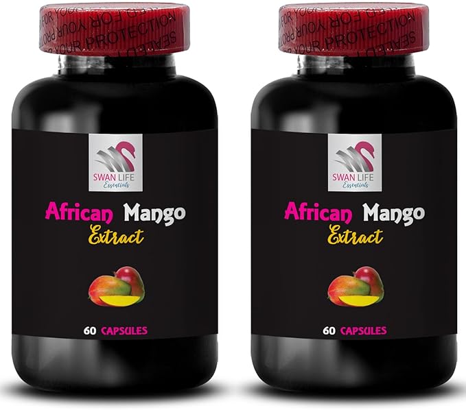 African Mango Supplements - African Mango Seed Blend Extract Fruit Powder Irvingia Gabonensis Traditional Fruit Extract Blend Plant-Based Tradition Natural Wellness Support Formula 3Bot