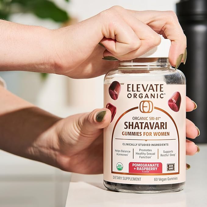 Regenerative Fermented KSM-66 Ashwagandha and SRI-81™ Shatavari Vegan Gummies