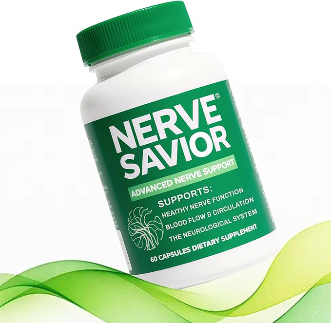 Advanced Nerve Support with B Vitamins &amp Herbal Extracts - 60 Capsules