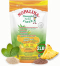 Nopalina Fiber Formula | Pineapple | 2 Lb Bag | 60 Servings | Flax Seed Psyllium Oat and Wheat Bran Omega 3 6 &amp 9 | Can Help with Regularity &amp More | The Original