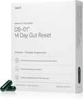 Seed 14 Day Gut Reset - Prebiotic and Probiotic for Women &amp Men - Digestive Health Gut Health Rapid Gut Recovery Bloating &amp Constipation Relief - Vegan &amp Shelf-Stable - 28 Capsules (14-