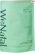 WeNatal Prenatal Protein+ for Him Protein Powder with Zinc Selenium CoQ10 and L-Carnitine 20g Clean Protein for Male Fertility Hormone Health and Energy Non-GMO Vanilla Flavor