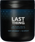 BODi Last Thing Complete Sleep Supplement with L-theanine Ashwagandha Magnesium Glycinate Melatonin - Calming Night Time Stress Defense for Deep Restorative Sleep - 30 Day Supply (90 Capsules)