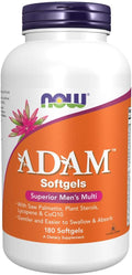 NOW Foods AdamTM Men's Multiple Vitamin -Softgels180 Count (Pack of 1)