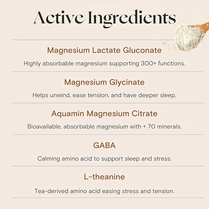 Foria Mellö Magnesium Supplement Superblend Powder - Magnesium Glycinate with L-Theanine GABA and Trace Minerals - Supports Sleep and Relaxation - Pomegranate Flavor 10-Pack Singles