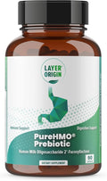 Layer Origin PureHMO Human Milk Oligosaccharide (HMO 2'-FL) Prebiotic Fiber - Feed 180 Billion Probiotics/Serving 30-Day Supply