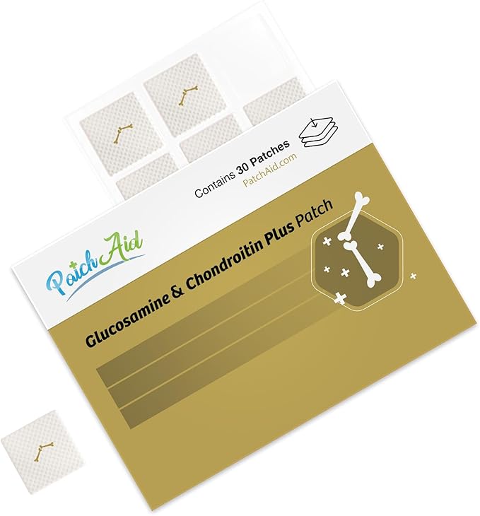 PatchAid Glucosamine and Chondroitin Topical Patch 30-Day Supply