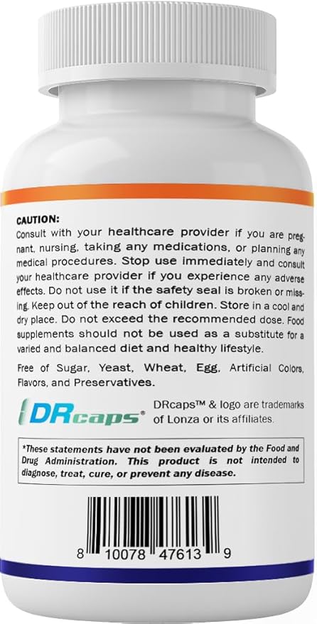 Vitamatic Bifidobacterium Infantis - 5 Billion per DR Capsule - 60 Count - Digestive Support - Made with Prebiotic Inulin Fiber - 2 Pack