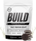 Outwork Nutrition Whey Isolate Protein Powder - Accelerates Muscle Building &amp Recovery - Low Lactose Gluten-Free - Post Workout Supplement - Enhanced Protein Synthesis Cookies &amp Cream 1.8lb