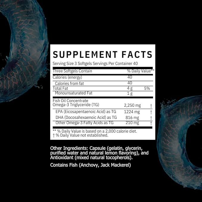 Intelligent Labs 2-in-1 Bundle of MagEnhance Magnesium Complex (Magtein L-Threonate Glycinate and Taurate) and Omega-3 Triglyceride Fish Oil Softgels Supplement (2250mg per Serving)