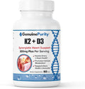 D3 K2 Vitamin Supplement with BioPerine - Supports Bone Strength Calcium Utilization &amp Immune Health - Liposomal Encapsulated Formula for Enhanced Absorption