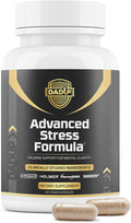 Dad Up™ 5 in 1 Advanced Stress Formula with Holixer Holy Basil Shoden Ashwagandha AlphaWave L-Theanine 60 Vegan Capsules