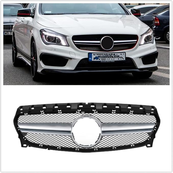 Front Grille GTR Panamericana For Benz CLA W117 CLA200 CLA250 2017-2018