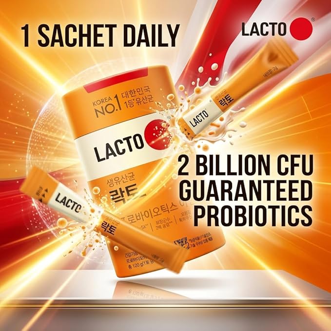 probiotic CoreMax 2g x 60 Pouch (120g) Zinc 3billion probiotics 락토핏 생유산균 코어맥스 프로바이오틱스