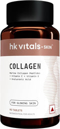 Collagen Tablets (90 Tablets) | 3000mg | Marine Collagen Peptides | Vitamin C E Biotin with Hydrolyzed Peptides