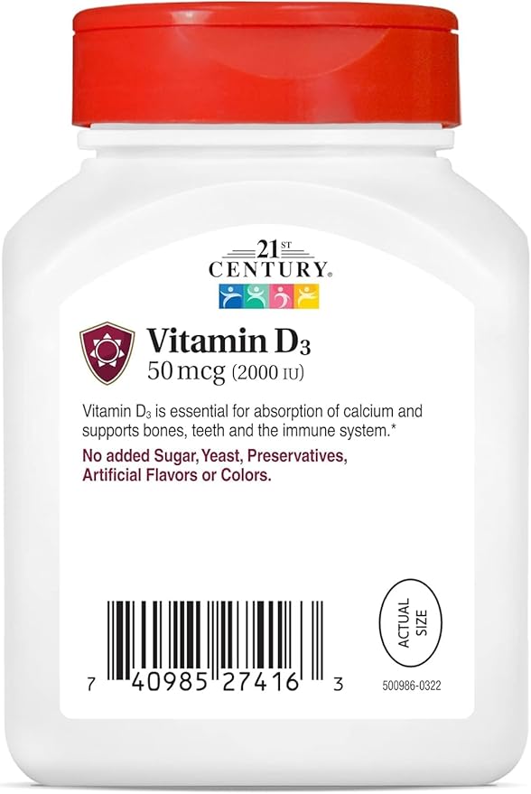 VIT D 2000 IU SOFTGELS