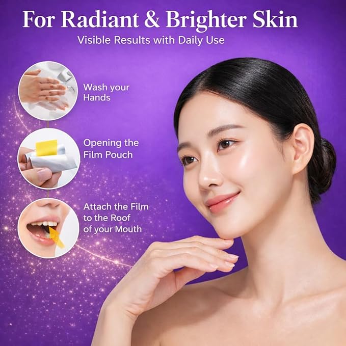 Dr. Lean Liposomal Glutathione – Hypercelle Max Strips with Milk Thistle Collagen &amp Hyaluronic Acid | Fast-Melt ODF Antioxidant Skin &amp Liver Support K-Beauty Made in Korea (30 Strips × 3
