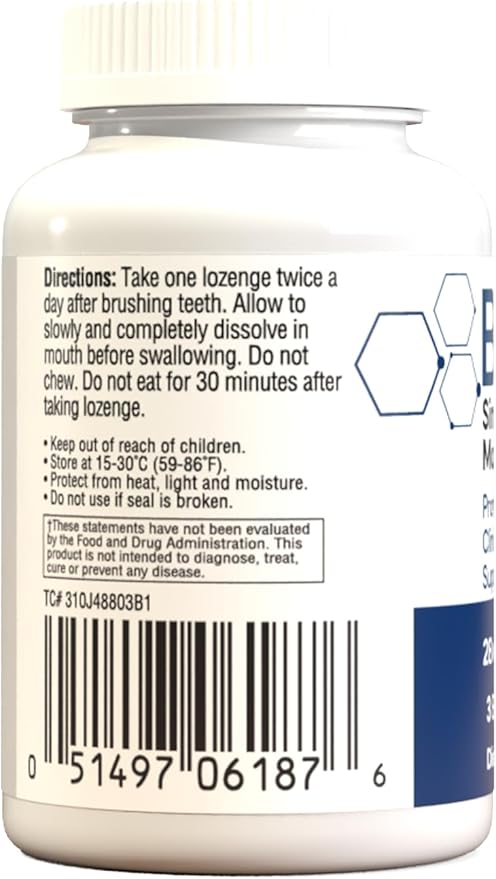 Oral Probiotic BLIS K12 &amp BL-04 for Sinus Tonsil Stones Bad Breath Post Nasal Drip Throat &amp Mouth. Improve Upper Respiratory Health with Clinically Proven Oral Probiotics (2 Pack)
