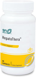 Klaire Labs SFI Health Hepatothera - Liver Support Complex with Milk Thistle &amp NAC (60 Capsules)