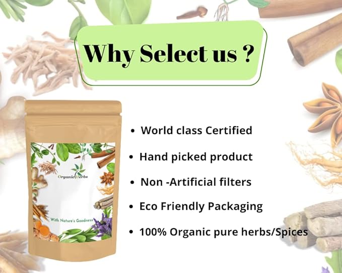 100% Natural Ashwagandha Whole | 100gm/3.5 Ounce | (200 Gram)