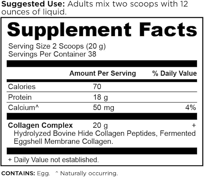 Ancient Nutrition Collagen Peptides Collagen Peptides Powder Unflavored Hydrolyzed Collagen Supports Healthy Skin Joints Gut Keto and Paleo Friendly 38 Servings 20g Collagen per Serving