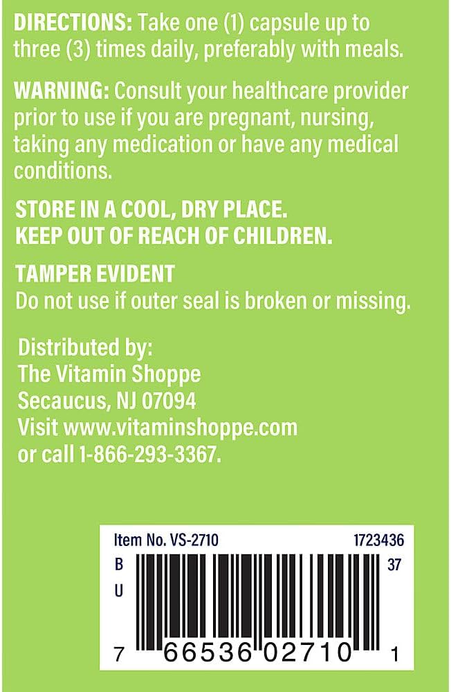 The Vitamin Shoppe Milk Thistle 175 MG - Liver Health Support Detoxification &amp Antioxidant Protection (300 Capsules)