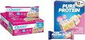 Quest &amp Pure Protein Birthday Cake Bars High Protein Gluten Free 12 Count Protein Bars