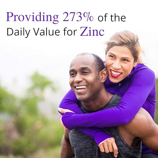Garden of Life &amp Zinc Supplements 30mg High Potency Raw Zinc and Vitamin C Multimineral Supplement Vitamin Code/Trace Minerals &amp Probiotics for Skin Health &amp Immune Support 60 Vegan Caps