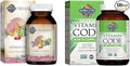 Garden of Life Women's Multivitamin &amp B Complex Vitamins Bundle 120 Tablets &amp 120 Capsules