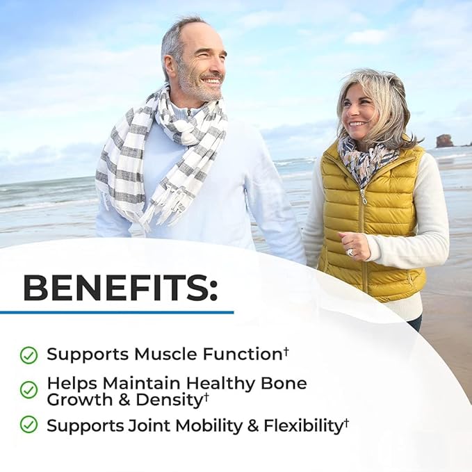 BioSchwartz Herbal Menopause Supplement with Black Cohosh (1 Month Supply) Plus Bone Strength Mineral Supplement with Calcium and Magnesium (1 Month Supply)