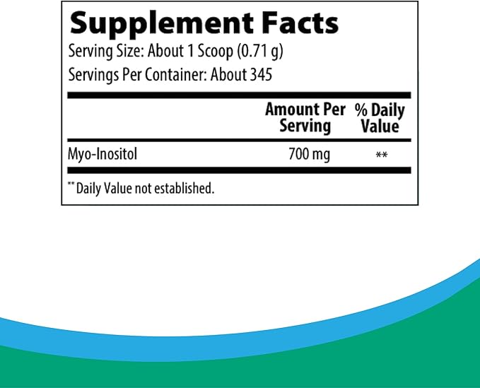 Rootcology by Dr. Izabella Wentz | Myo-Inositol Powder | Inositol Supplement for Mood Brain Health and Liver Support | 250g / 345 Servings