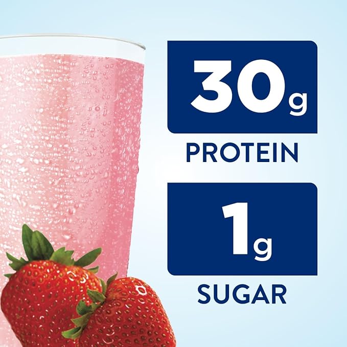 Ensure High Protein Strawberry Nutrition Shake 24 Pack &amp Ensure Max Protein Nutrition Shake 30g Protein 12 Pack