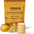 It's Moong Mung Bean &amp Brown Rice Isolate Protein | 24gms per Serve 4.7gms BCAA| Real Alphonso Mango | 500gms | Sprouted Plant Protein | Easy on the Gut Easy Digestibility