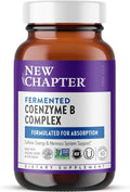 New Chapter Vitamin B Complex Fermented Coenzyme B Complex Rich in Vitamin B12 + Vitamin B6 + Biotin + Made with Organic Ingredients - 60 ct