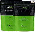 BN Helthy Fiber 2-Pack - Premium Corn Fiber Powder 450g - 100% Soluble Tasteless Fiber Supplement for Digestive Health and Weight Management - Gluten Free and Sugar Free