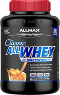 ALLMAX Classic ALLWHEY Chocolate Peanut Butter - 5 lb - 30 Grams of Protein Per Scoop - Gluten Free - Approx. 49 Servings