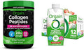 Bundle of Orgain Hydrolyzed Collagen Powder + 50 Organic Superfoods 20g Grass Fed Collagen 1lb + Orgain Organic Nutritional Protein Shake Strawberries &amp Cream 16g Grass Fed Whey Protein Pack of