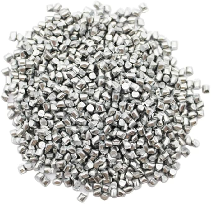 Zinc Particles - 99.99% Zinc Block for Electroplating and Metal Purification - 100g for Industrial and Musical use