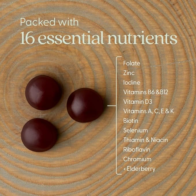 New Chapter Women’s 50+ Multivitamin Gummies – 52% Less Sugar Women’s Healthy Aging Gummy Vitamins with Vitamin C B Vitamins &amp Zinc Non-GMO Gluten Free Berry Citrus Flavored 90 ct