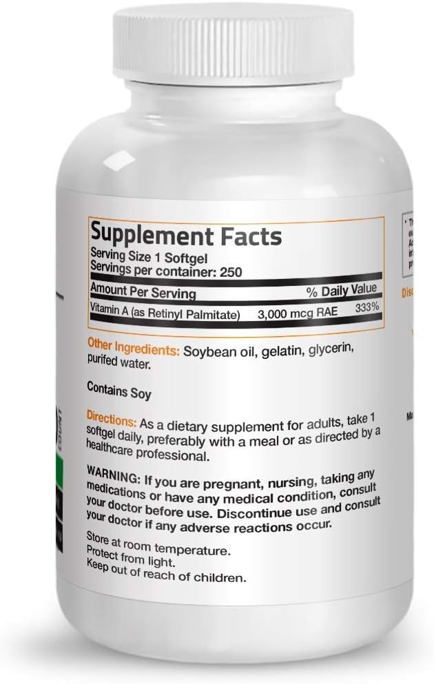 Bronson Probiotic 50 Billion CFU + Prebiotic with Apple Polyphenols &amp Pineapple Fruit Extract + Vitamin A 10000 IU Premium Non-GMO Formula