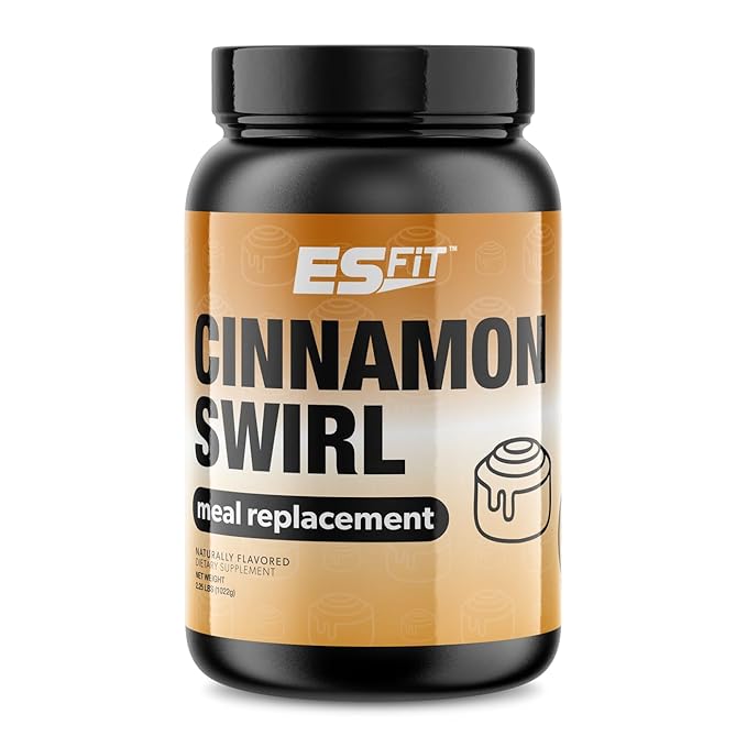 Complete MR | 1 Gallon Container - 20 servings | Meal Replacement Shake with Protein Carbs Fiber and Vitamins (Cinnamon Swirl)
