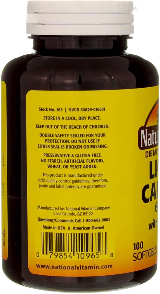 Nature's Blend Liquid Calcium 600mg with D-3 (100 Softgels) Lot of 2