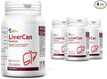 LiverCan Capsules 220mg Milk Thistle (80% Sillymarin) 10mg L-glutathione 120mg Wu Wei Zi Extract and 120mg Dedelion Extract 4 Packs of 90 Servings Liver Supplement Serving Size:1 Capsule