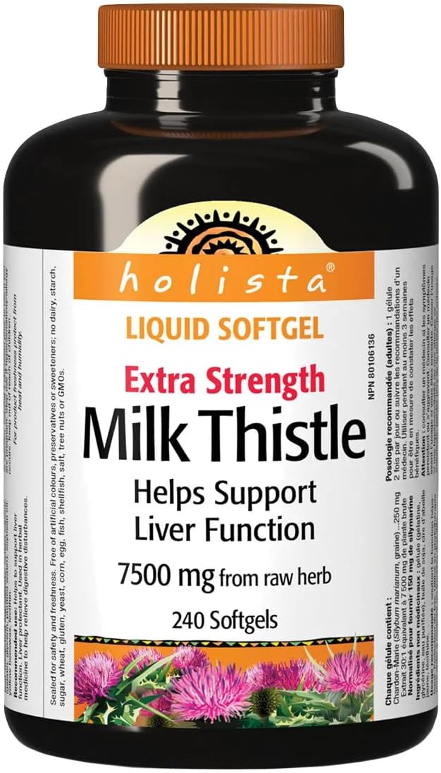 Holista Milk Thistle 250mg 240 Capsules