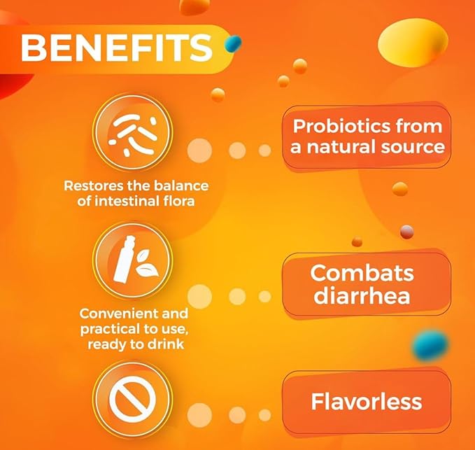 Sinuberase Bacillus clausii Probiotic Supplement – Oral Suspension 4 Billion CFU per Serving 10 Single-Dose Vials
