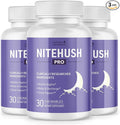 NiteHush Pro – Nighttime Chewable Formula with Ivy Extract Quercetin &amp Citrus Compounds – Non-GMO Natural No Stimulants Made in USA GMP Certified– 30 Chewables 3 Month Supply